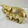 Brass Caroline Brown Copper Lucky Twelve Zodiac Cute Pig Crafts Ornaments Living Room Decoratio