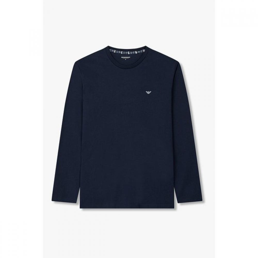 

Emporio Armani Men S Long Sleeve Lounge T ShirT Eagle Embroidery 0815336006 M(100)