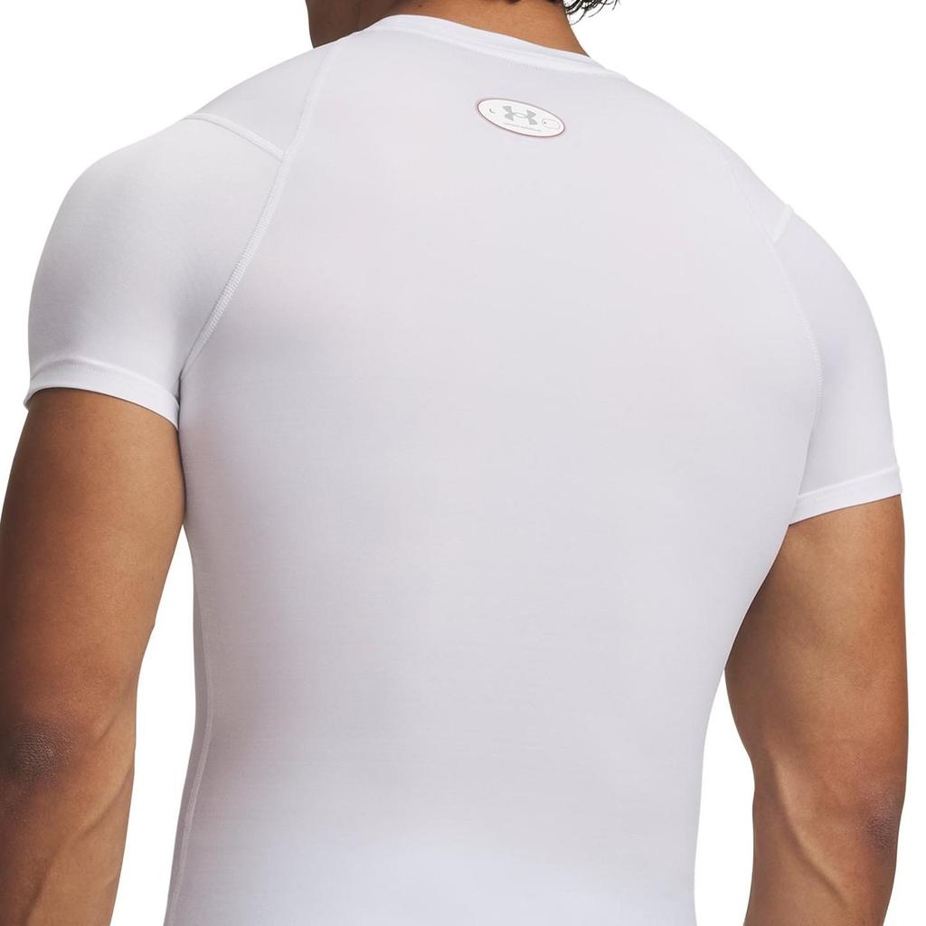 Under Armour T Shirts Men's White Crew Neck 6015382-100