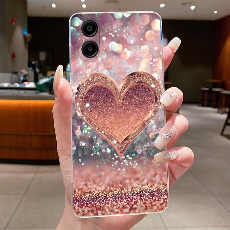 For Samsung Galaxy A06 4G A065F Case Samsung A06 5G A066B Cases Capa Butterfly Phone Shell For Samsung M06 5G F06 Soft TPU Cover