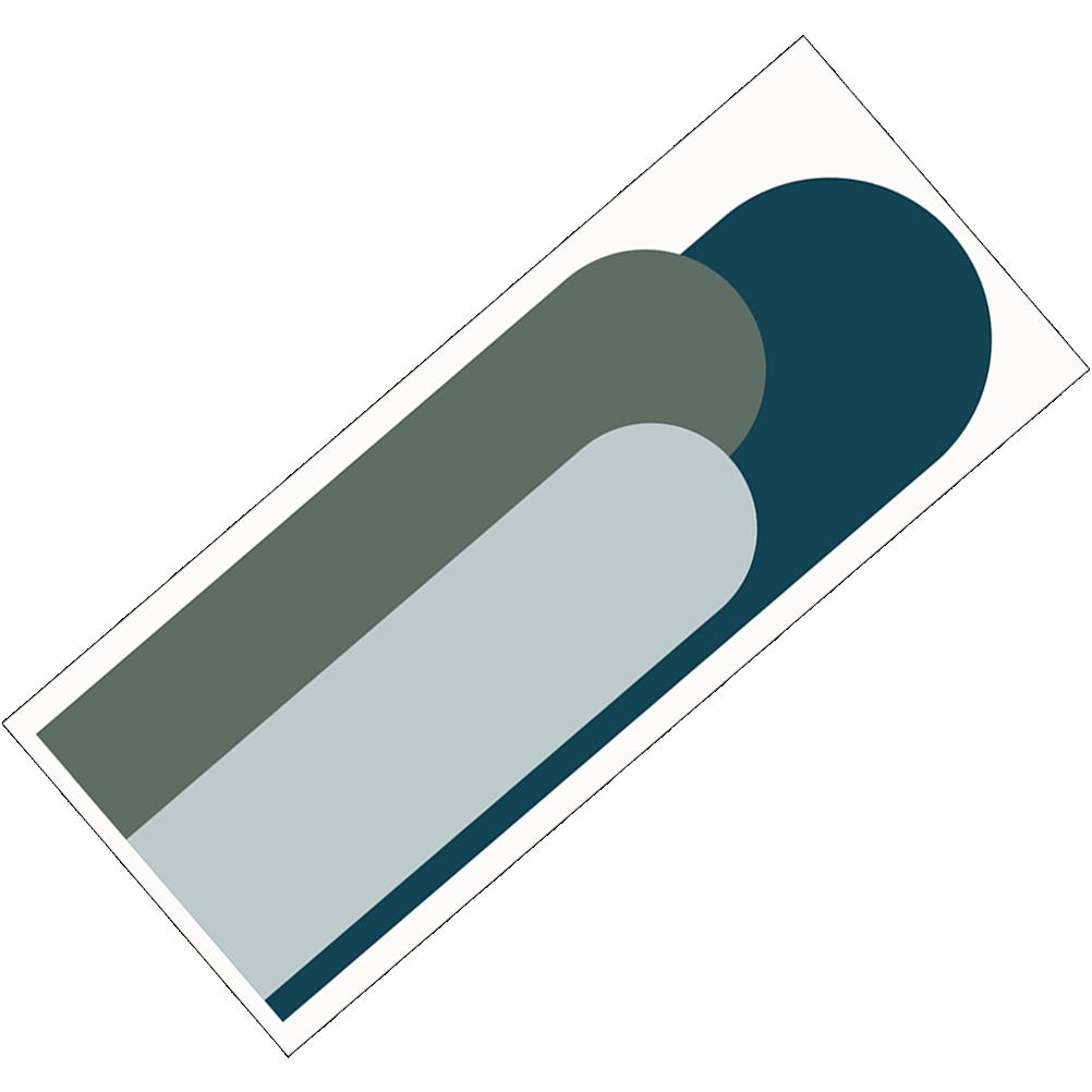 Artistic Wall Sticker Geometric Design Self-Adhesive Removable Decor For Living Room Bedroom Pvc Wallpaper Large Stick On Wall