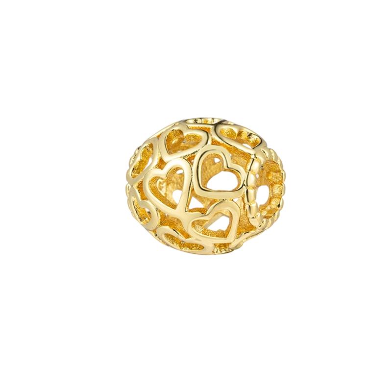 Nuevos Originales Brillantes Dorados Tortuga Serpiente Copo de Nieve Colgantes Charms Cuentas DIY Joyería para Mujer Regalo Cuentas Aptas para Pulseras