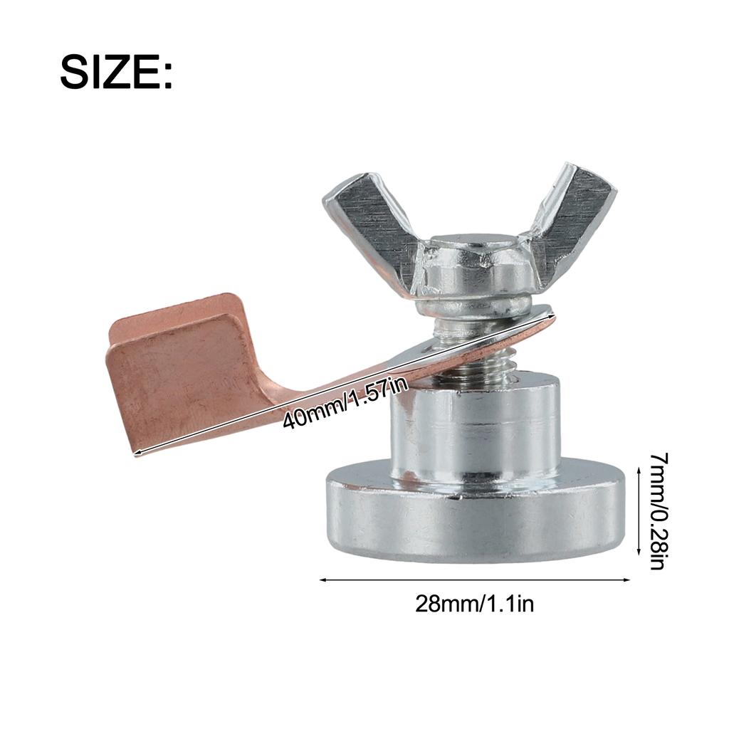 Lightweight Magnetic Ground Clamp for Convenient Use in Different Welding Tasks