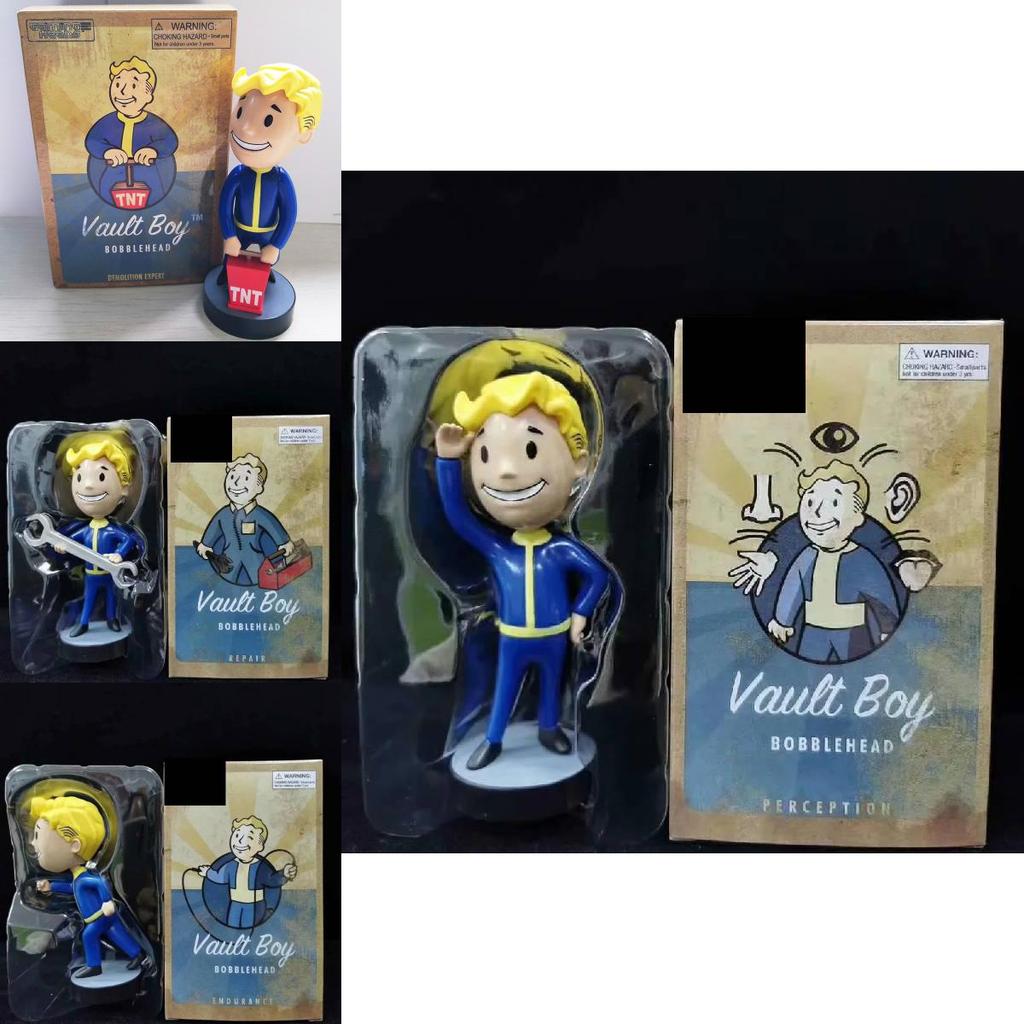 Vault Boy Fallout Q Version PVC-Actionfigur Modell Dekoration 12cm