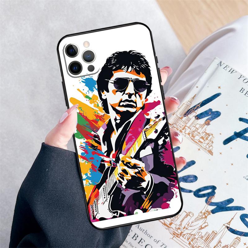 Scarface 1983 Movie Phone Case For iPhone 15 16 Pro Max 11 12 13 Mini 14 Pro Max XR 15 16 Plus 16e Cover Coque