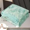 Class A Washed Silk Summer Quilt - Machine Washable, Silky Cool Quilt for Single & Double Beds, Ideal for Air Conditioning.