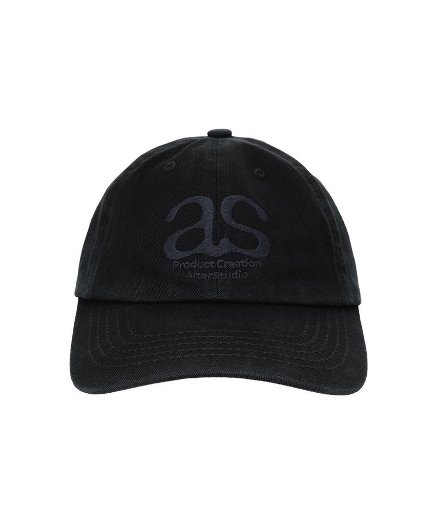 ALTER STUDIO Washed Logo Ball Cap_Black