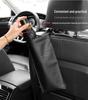 Car Umbrella Holder: Foldable Leather Storage Sleeve for Rainproof Protection