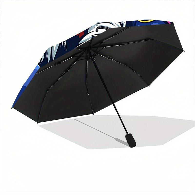 Gundam Mecha Automatic Open/close Umbrella, Heavy-Duty Iron Frame, Folding Portable Design, Travel, Everyday Use 192
