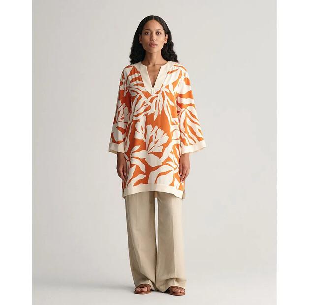 

Gant Rel Palm Print Caftan блузка с длинным рукавом 34