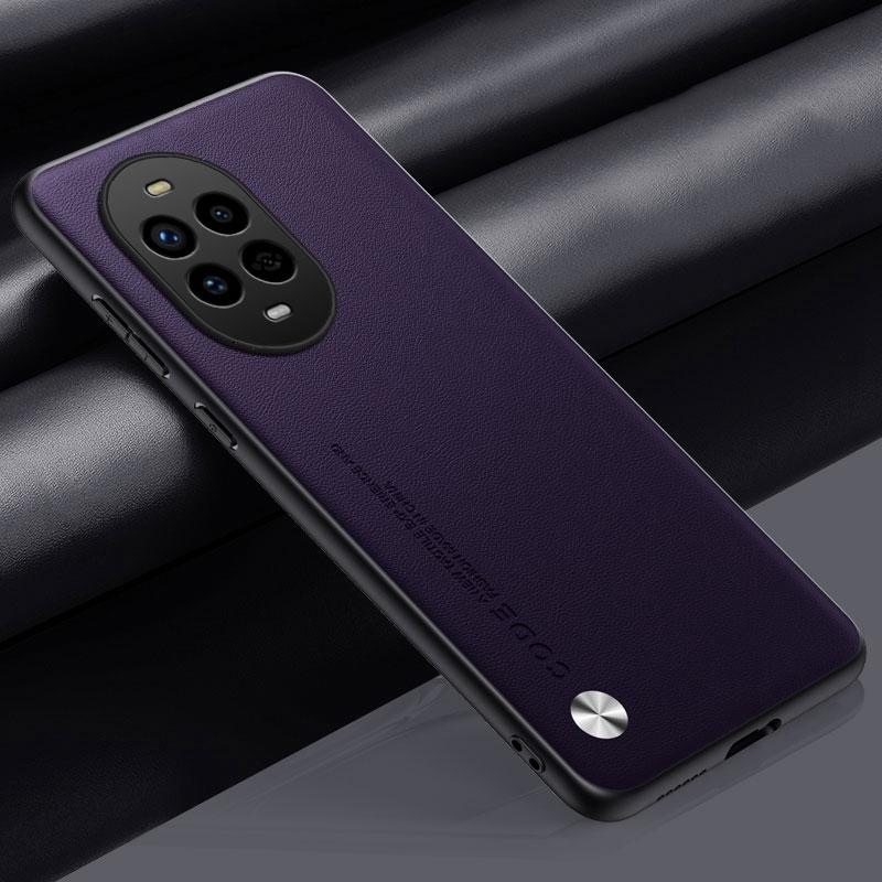 Luxury PU Leather Case For Huawei Nova 13 Pro 13Pro Back Cover Matte Silicone Full Protection Phone Case For Huawei Nova13 Pro