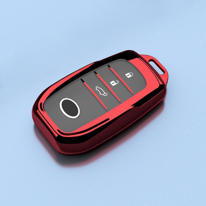 Luxus Schlüsselanhänger-Anhänger für 2025 Toyota Highlander – Unisex, Vollständig geschlossene Schnalle mit 380T Hybridkette