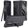 For Samsung Galaxy Z Fold7 5G Case Kickstand Hard PC Phone Cover with Stylus/Screen Protector