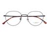 Alloaiweeo [Aloxrounz] Ar8009A C1 Polygon Round Beta Titanium Ip Plated Glasses