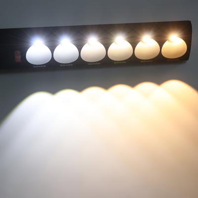 Holofote Portátil Bastão de Temperatura de Cor Multifuncional 6 Modos Luz de Designer Recarregável Portátil