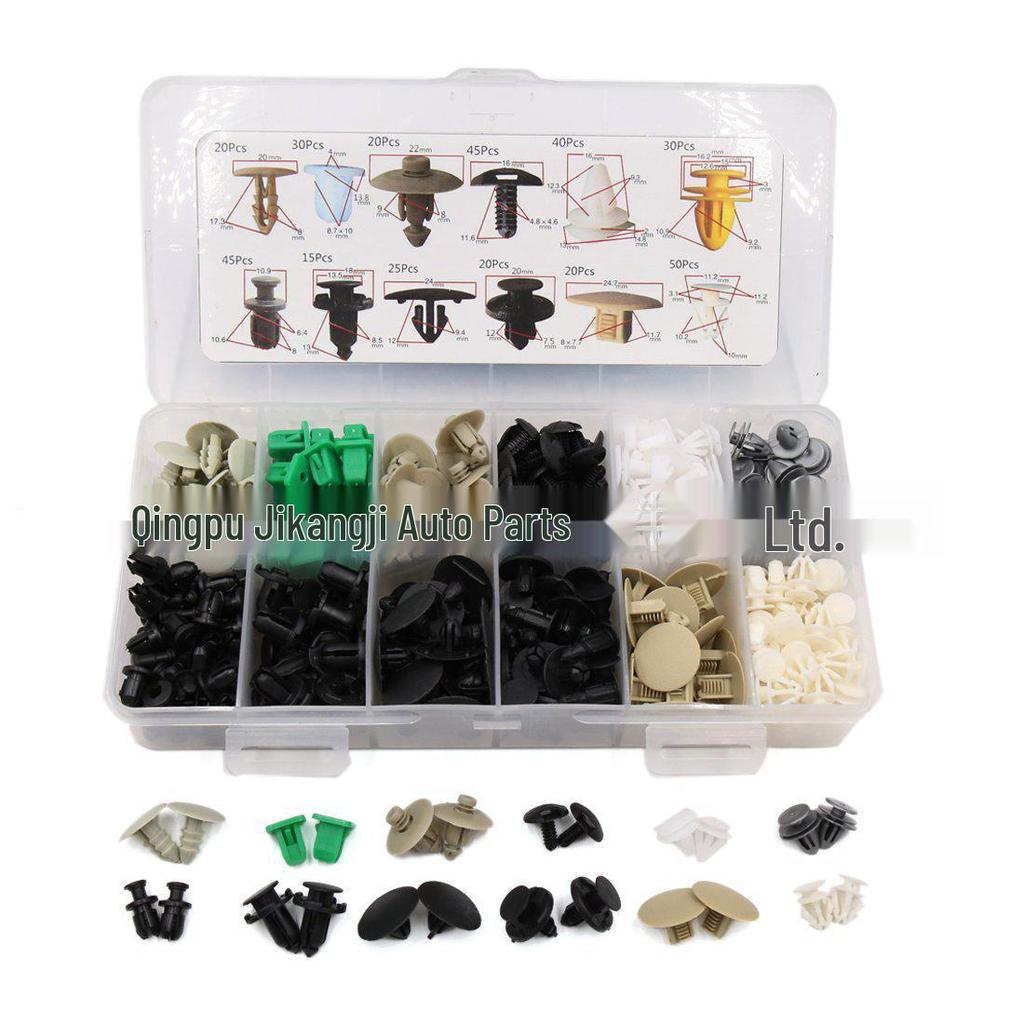 385-Piece Mixed Car Fasteners for Honda, Toyota, Chrysler, Jeep