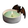 Halloween Ghost Candle Holder Creepy Spider Witch Black Cat Bat Pumpkin Resin Candle Stand Candlestick Table Centerpiece Decoration