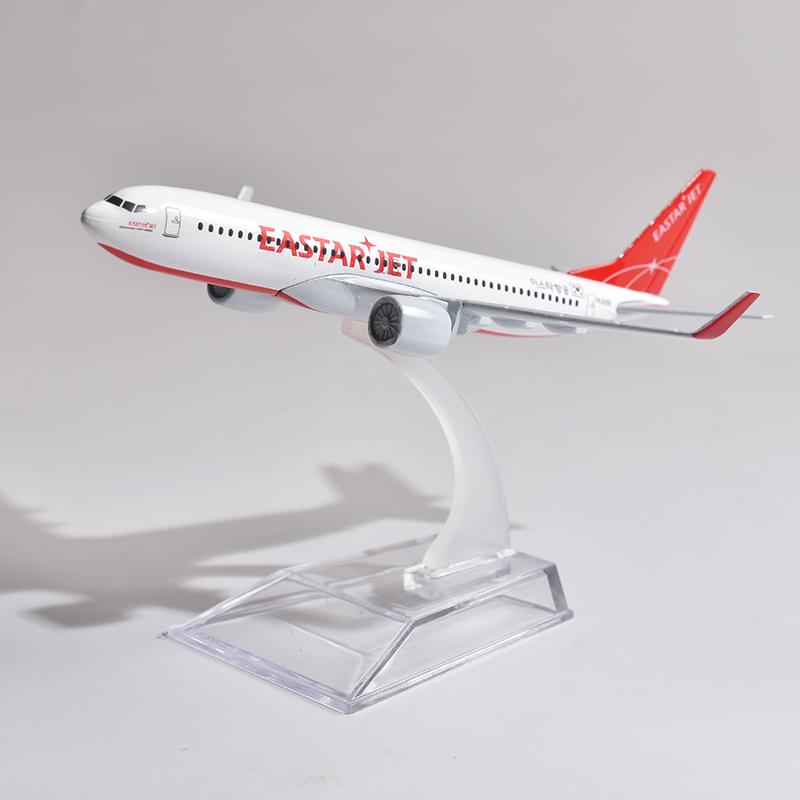 Jason Tutu 16cm Korea Eastarjet Model Airplane Diecast Metal 1/400 Scale Planes