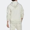Adidas New Fleece Hoodie Casual Daily Sweatshirt Men Off-White HG2073