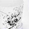 Small 6 Inch Planter for Indoor Plants Plastic Flower Pot with Drainage Hole And Saucer for Orchids Violets Herbs