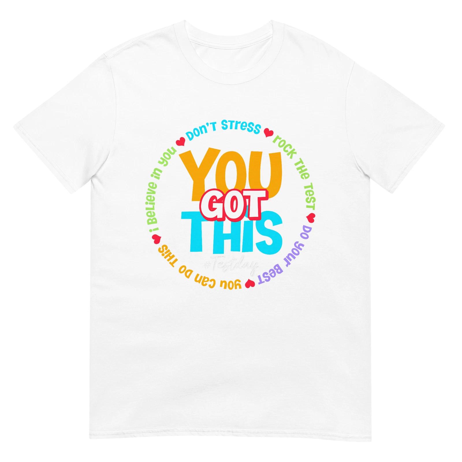 День теста Зажги на тесте Учитель День тестирования У тебя получится Футболка M