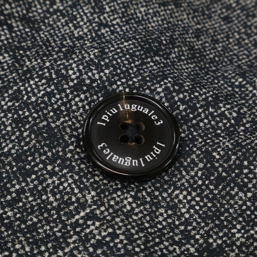 1piu1uguale3 [x Duvetica] MRC040 Gray Limonta Jaquard Nylon Chester Coat coat V grayUsed