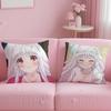 Yuuna And TheHaunted HotSpring Cushion Cover Comfortable Reversible Pillow Cover Ideal For Car Sofa Bedroom & Beyond
