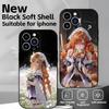 Wuthering Waves SIGRIKA  Phone Case For iPhone17 16 16e 15 14 13 12 11 Plus Mini Pro Max Soft Black Shockproof Cover