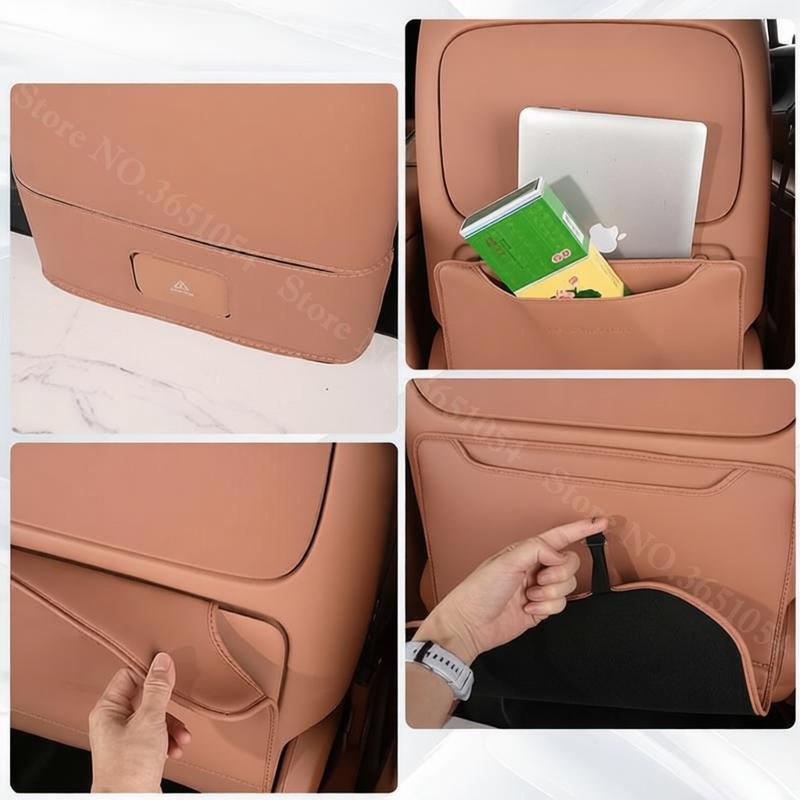For Leapmotor D19 2026 2027 Car Rear Anti-kick Pad Special Seat Back Protection Cover Leather Anti-dirt Mat Interior Accessories