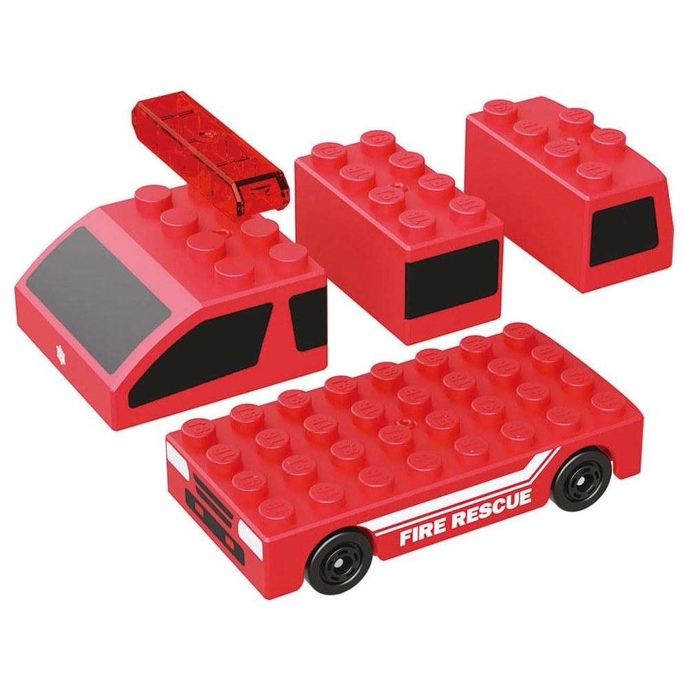 Takara Tomy Tomica Plarail Block Fire Rescue Set Toy for Ages 3 and Up