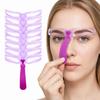 Eyebrow Drawing Assistant Tool, Suitable for Beginners, Fast, Natural, Portable, Foldable, Reusable Makeup Tool