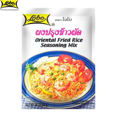 Lobo Orientalische Gewürzmischung für gebratenen Reis, ohne MSG, Farbstoffe oder Konservierungsstoffe / Ergibt 2 Portionen, 25 g