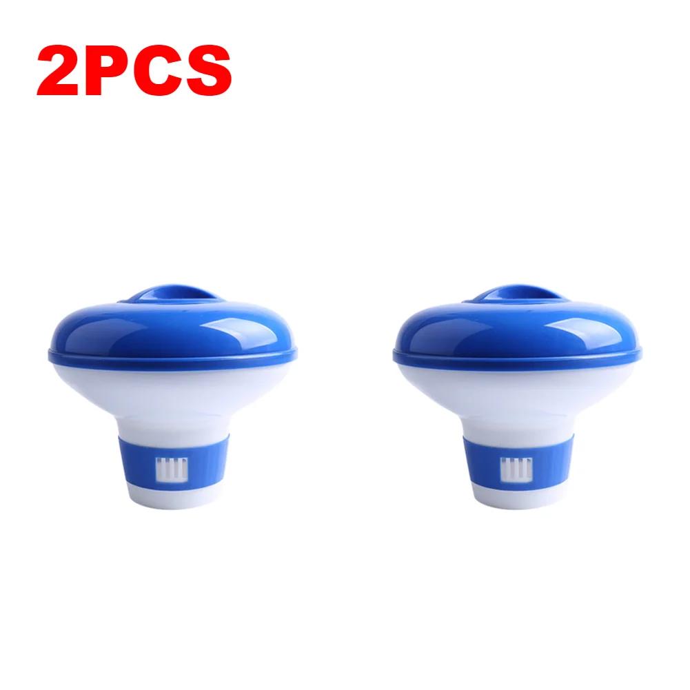 1-5 Stück Schwimmbecken Chlor Tablette Automatischer Spender Pool Schwimmender Spender Outdoor Pool Reinigungszubehör