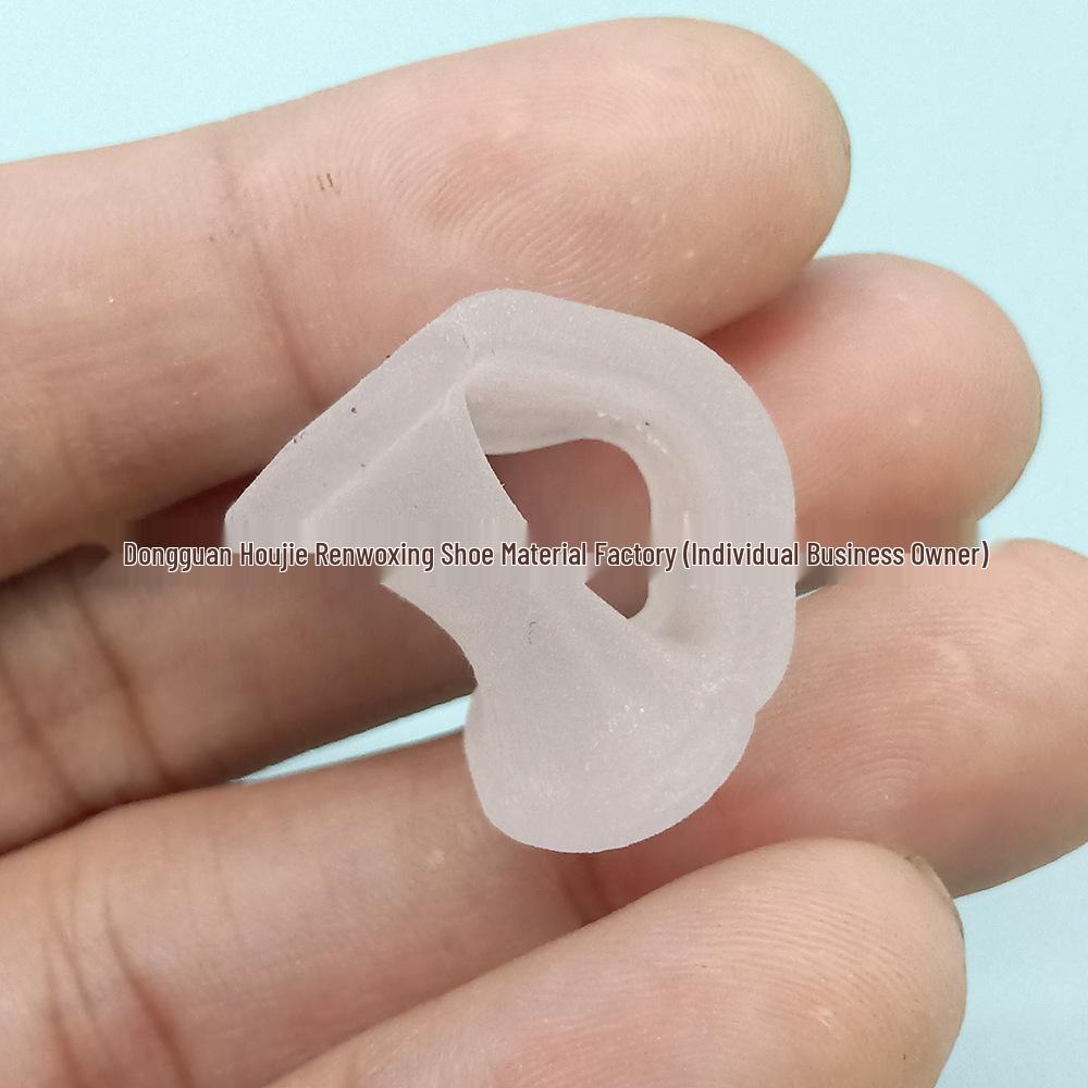 Breathable Silicone Toe Separator for Day & Night - Soft, Anti-Abrasion Little Toe Corrector