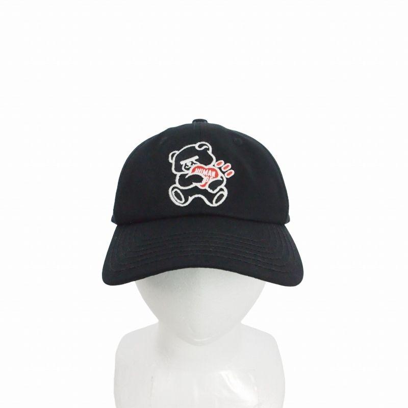Used Human Made HUMAN MADE UNDERCOVER 25AW 6PANEL TWILL CAP 6 Panel Twill Cap Hat Black Black UC2E9H04