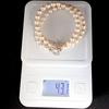 JEWELRY MAKI Akoya Pearl Large Shiny Necklace Jewelry Shiny Pink White Approx.43cm 8.0mm–8.5mm 43g Silver Findings