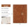 A5 Tri-Fold Loose-Leaf Notebook with Customizable Logo and Creative Mind Map Design