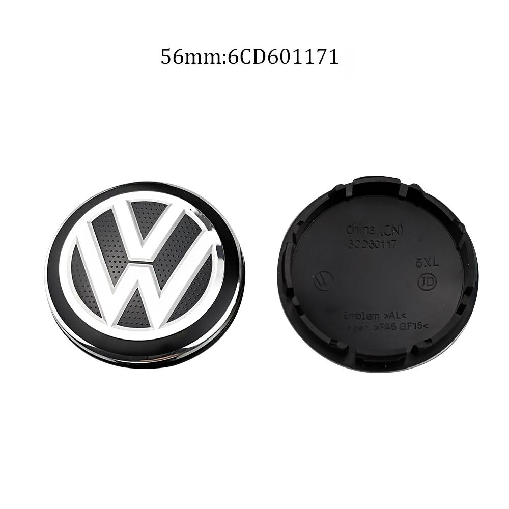 

2026 Hot For VW VOLKSWAGEN 4pcs 55mm 56mm 65mm 70mm Car Wheel Center Caps Hubcap Cover for Volkswagen Jetta MK5 Golf Passat sty
