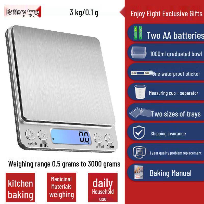 Yipan HC Precision Mini Digital Kitchen Scale