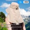 Large Brim UV Protection Ponytail Sun Hat