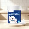 Pet Finger Wipes for Dogs and Cats - Wipes for Everyday Grooming and Hygiene