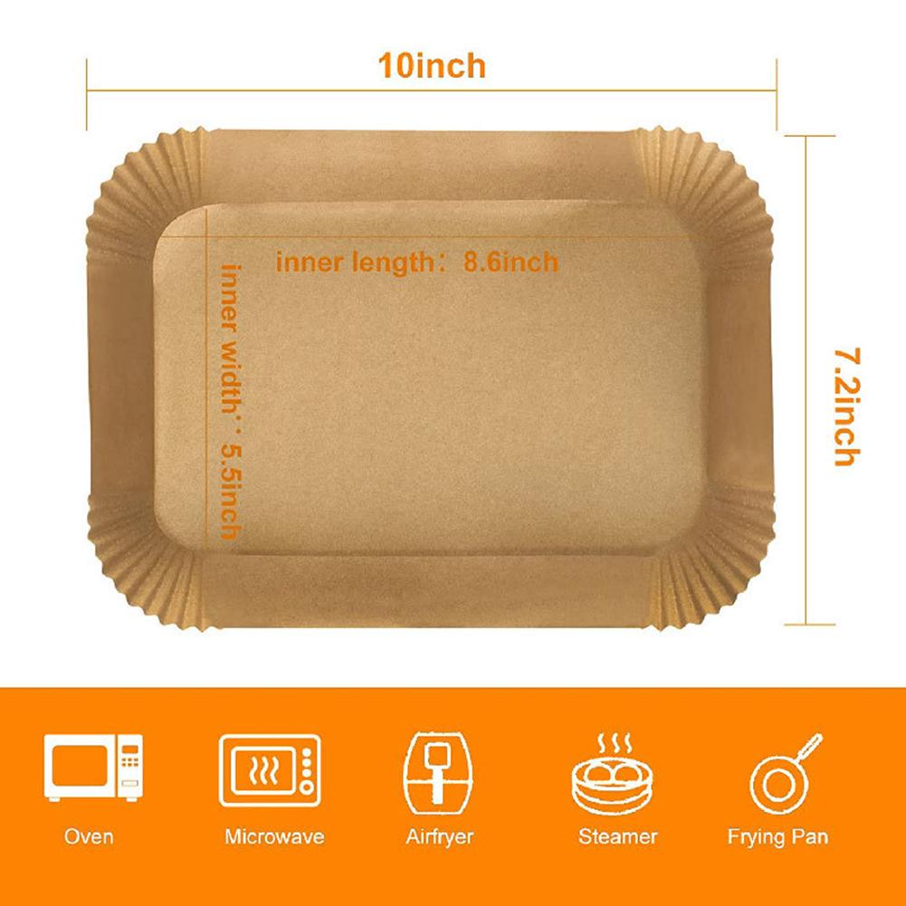 Non-stick Paper Tray Oil Proof Silicone Oil Paper Plate