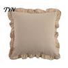 Federe Minimaliste Moderne per Cuscini, Copricuscino Ruffle, Fodera a Quadri in Cotone con Bordo Arricciato, 18x18 Pollici Accessori per la Casa del Soggiorno 20x12