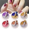 20G Chrome Nail Powder 2 Colors Mirror Effect Metallic Holographic Pigment Powder DIY Gel Nail Art Crafts Manicure Decoration Glitter Dust