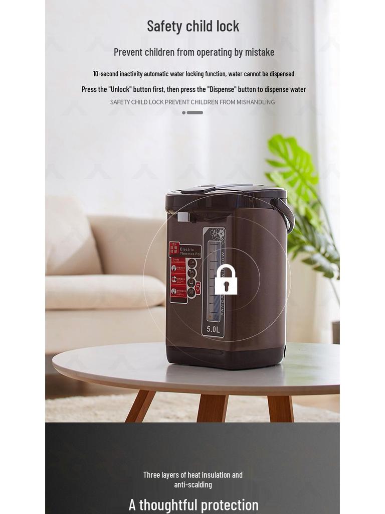 Apache Smart Electric Kettle AHP-5093 - Integrated Insulation & Constant Temperature Hot Water Solution for Home