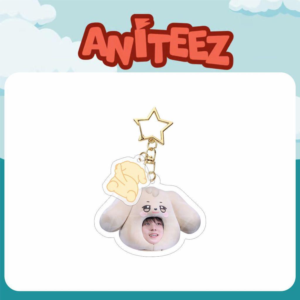 ATEEZ 24-Year Commemorative Cartoon Acrylic Keychain Pendant