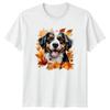 Bernese Mountain Dog Autumn Leaves TShirt Bernese Mountain Dog Dogs Gift