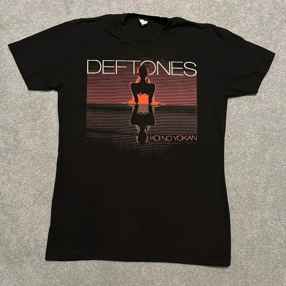 Unisex Short Sleeve Crew Neck Cotton T Shirt Deftones Koi No Yokan Tour M