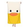 1 Cute Duck Face Beach Towel Single Sided 2D Print Quick Dry Soft Microfiber Towel For Beach Pool Spa Travel Decor Playful Gift