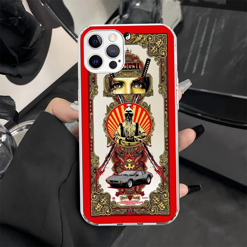 Kill Bill Phone Case for iPhone 11 12 13 Mini 14 15 Plus 16 Pro Max 17 Air 16E 7 8 SE 17ProMax Soft Fundas Cover 11 14 15 16 Pro